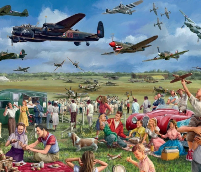 Puzzle - Falcon - Spectacol aerian uimitor