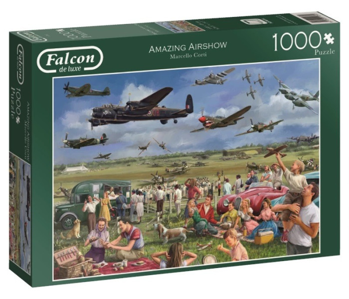 Puzzle - Falcon - Spectacol aerian uimitor