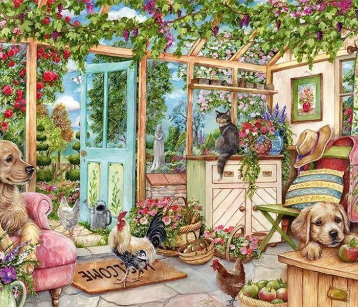 Puzzle - Falcon - Seră