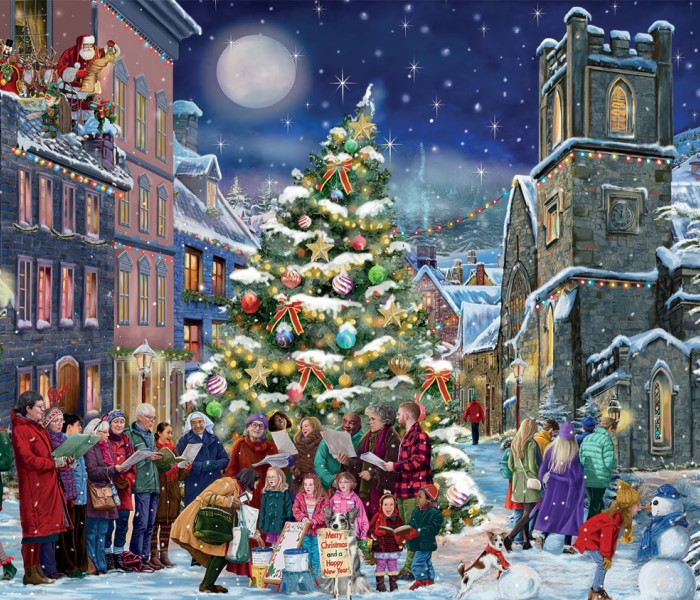 Puzzle - Falcon - Ajun de Crăciun