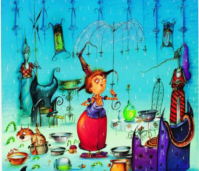 Puzzle - Grafika - Vrăjitoare