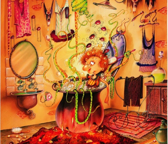 Puzzle - Grafika - Vrăjitoare