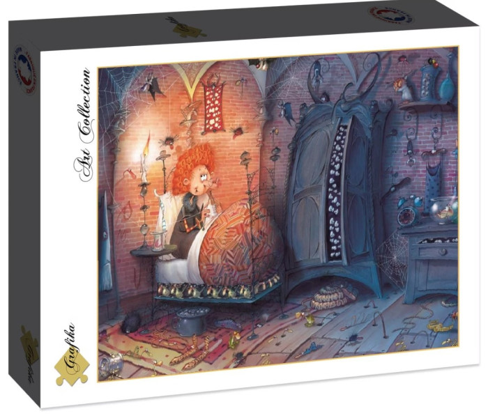 Puzzle - Grafika - Dormitor vrăjitoare