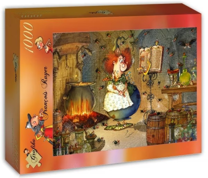 Puzzle - Grafika - Rețetă de vrăjitoare