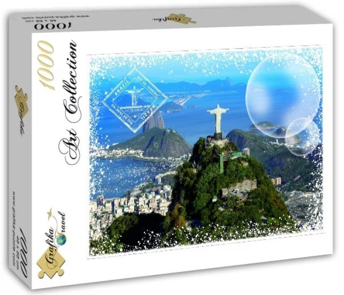 Puzzle - Grafika - Călătorie în jurul lumii - Brazilia