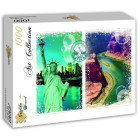 Puzzle - Grafika - Călătorie în jurul lumii - Statele Unite ale Americii