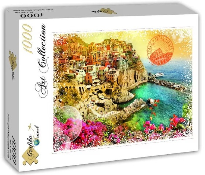 Puzzle - Grafika - Călătorie în jurul lumii - Italia