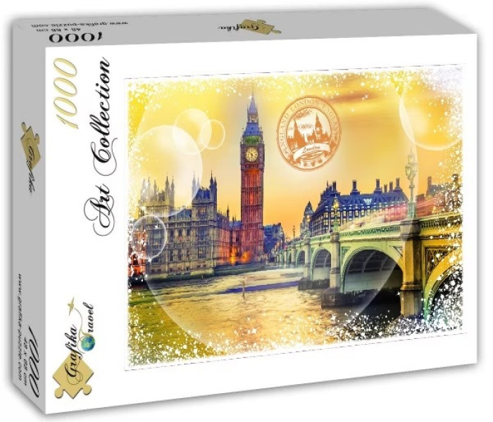 Puzzle - Grafika - Călătorie în jurul lumii - Marea Britanie