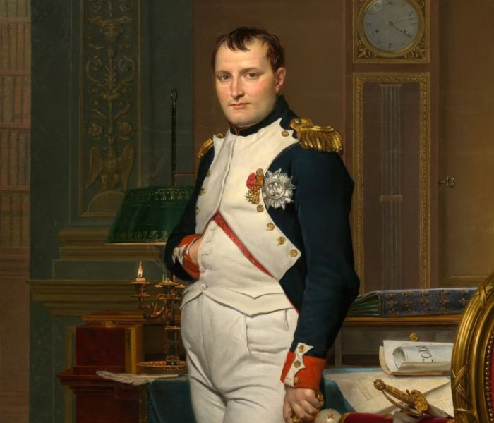 Puzzle - Grafika - Împăratul Napoleon în biroul său din Tuileries