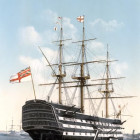 Puzzle - Grafika - HMS Victory în Portsmouth