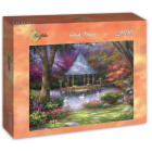 Puzzle - Grafika - Lacul lebedelor