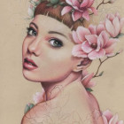 Puzzle - Grafika - Magnolie