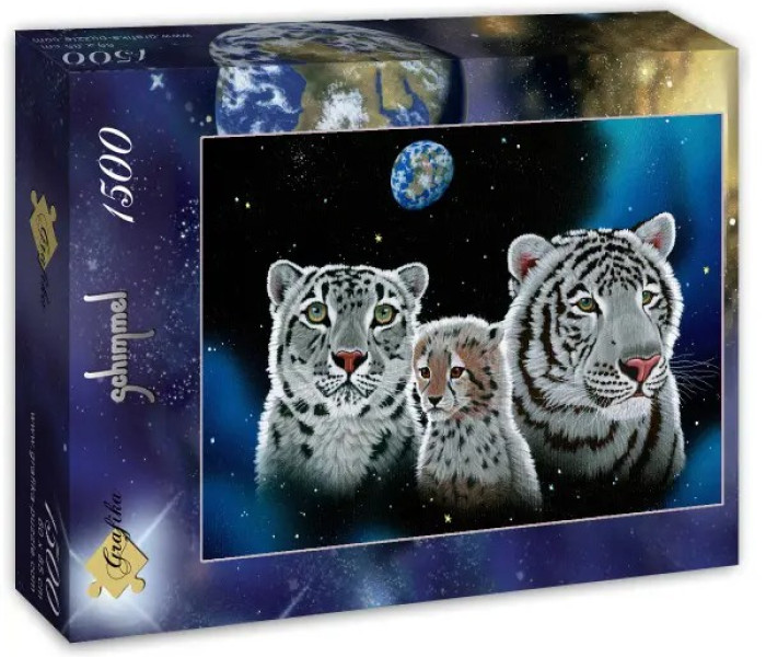 Puzzle - Grafika - Familie blândă