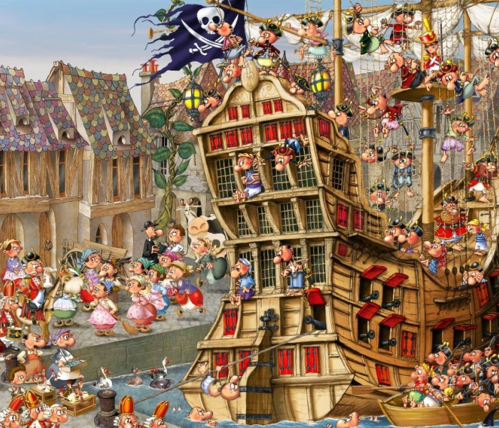 Puzzle - Grafika - Pirați