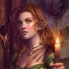 Puzzle - Grafika - La lumina lumânării