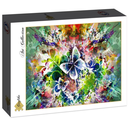 Flori de primăvară și fluturi