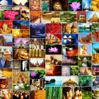 Puzzle - Grafika - Colaj - Zen