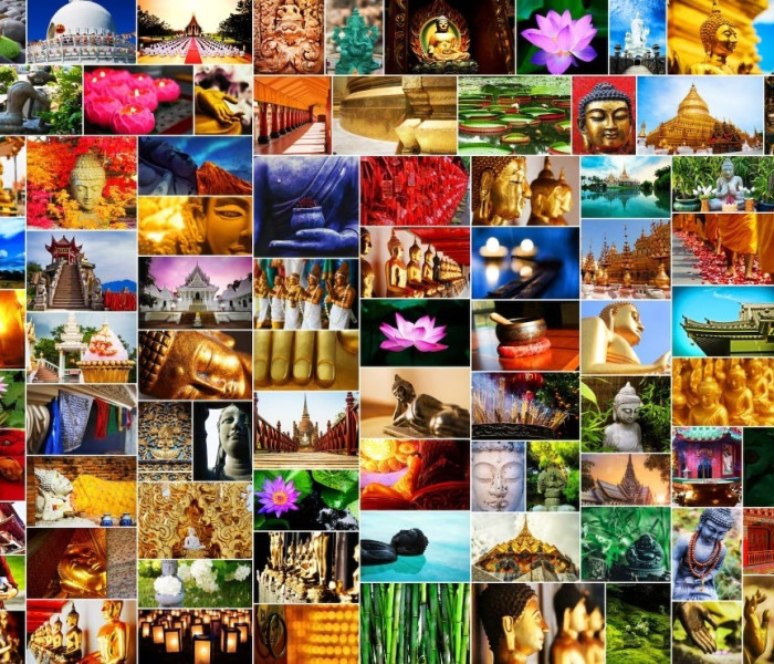 Puzzle - Grafika - Colaj - Zen