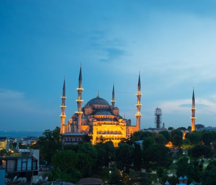 Puzzle - Grafika - Moscheea Albastră, Turcia