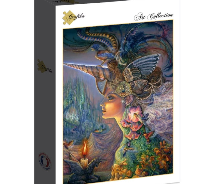 Puzzle - Grafika - Doamna unicornilor