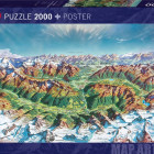 Puzzle - Heye - Panoramă alpină
