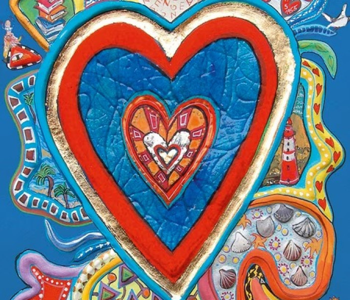 Puzzle - Heye - Roșu și albastru