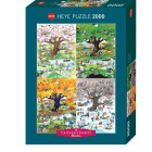 Puzzle - Heye - Cele patru anotimpuri
