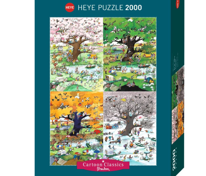 Puzzle - Heye - Cele patru anotimpuri