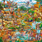 Puzzle - Heye - Safari exotic - Puzzle triunghiular