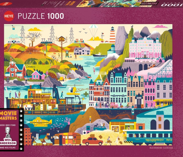 Puzzle - Heye - Filmele lui Wes Anderson