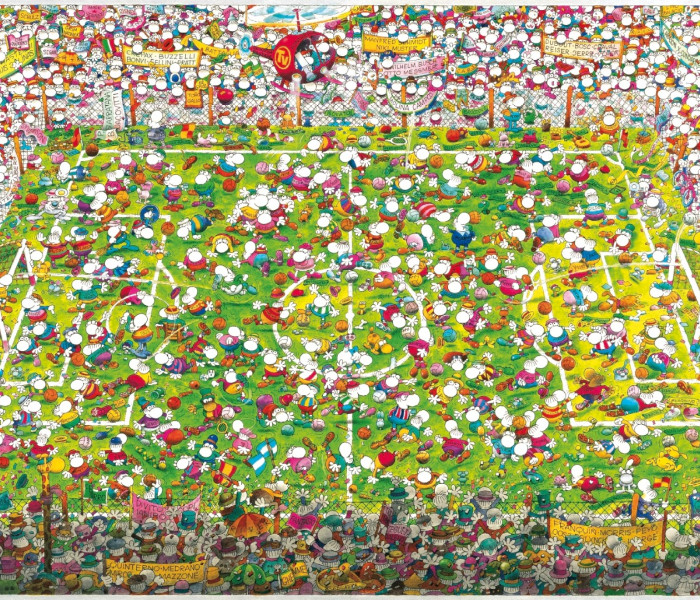 Puzzle - Heye - Fotbal nebun - Puzzle triunghiular