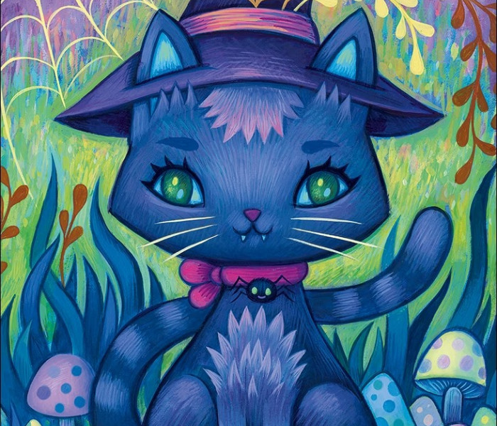 Puzzle - Heye - Pisică vrăjitoare