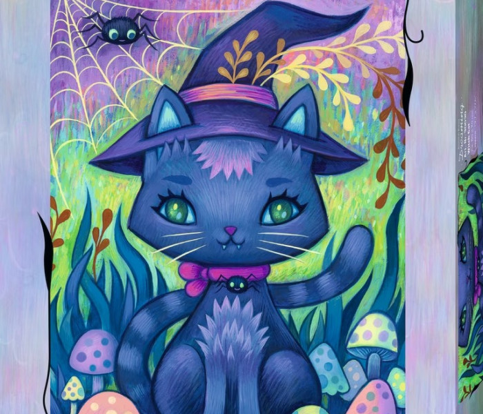 Puzzle - Heye - Pisică vrăjitoare