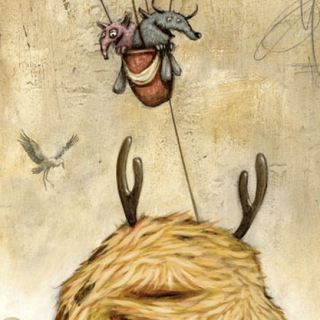 Balon roșu - Puzzle panoramic