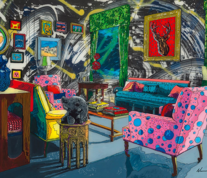 Puzzle - Heye - Cameră cu cerb