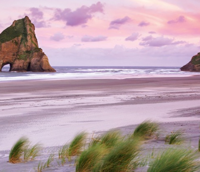 Puzzle - Heye - Plaja Wharariki - Puzzle panoramic