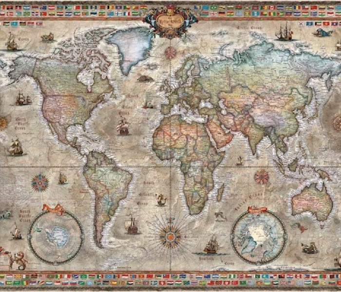 Puzzle - Heye - Lume retro