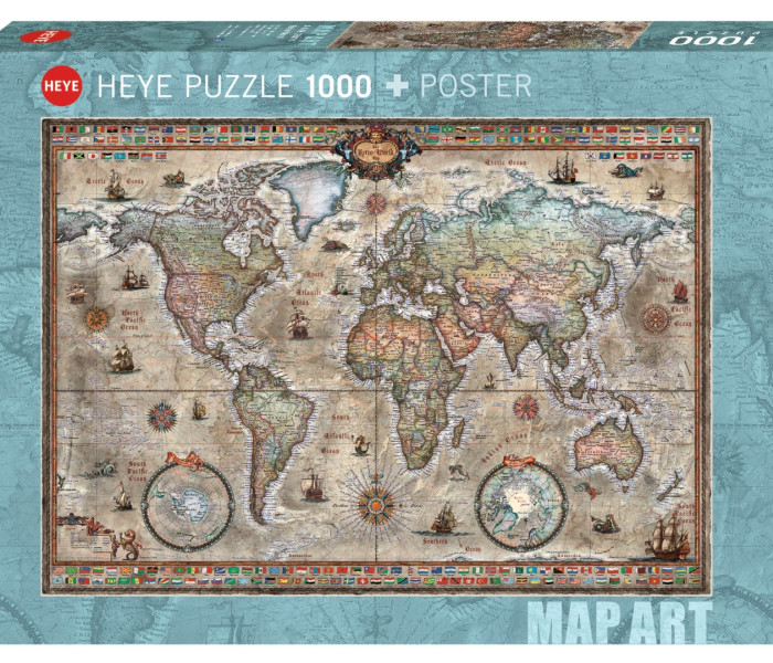 Puzzle - Heye - Lume retro