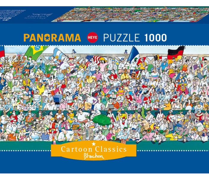 Puzzle - Heye - Fani ai sportului - Puzzle panoramic