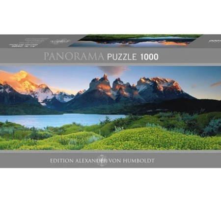 Torres del Paine, Chile - Puzzle panoramic