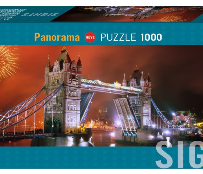 Puzzle - Heye - Tower Bridge - Panoramatické puzzle