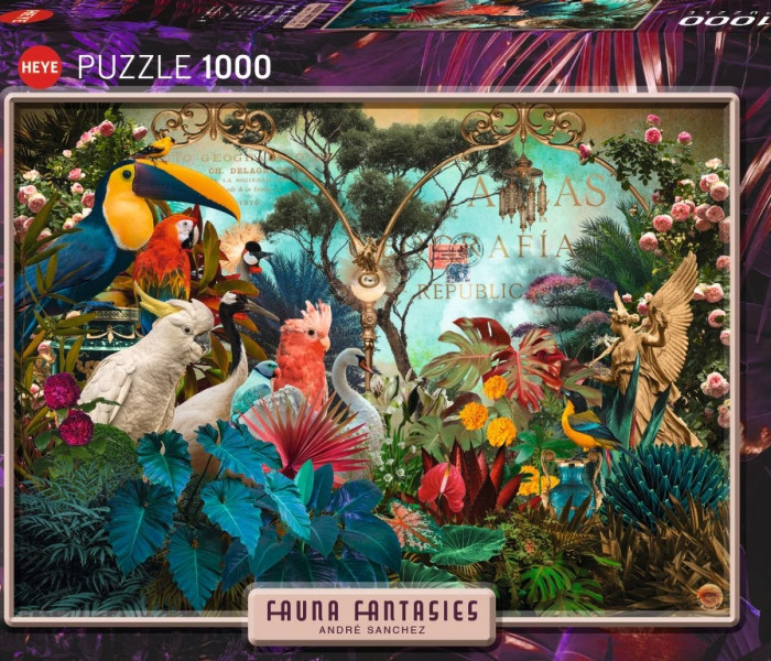 Puzzle - Heye - Diversitate de păsări