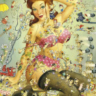 Puzzle - Heye - Viața fetelor pe Instagram - Puzzle triunghiular