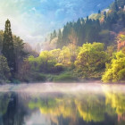 Puzzle - Heye - Lacul Serjangdži - Puzzle panoramic