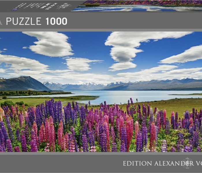 Puzzle - Heye - Lacul Tekapo, Noua Zeelandă - Puzzle panoramic