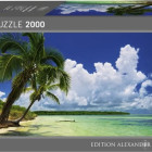Puzzle - Heye - Rai cu palmieri - Puzzle panoramic
