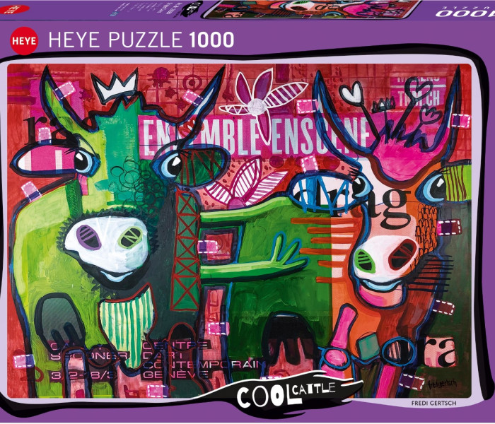 Puzzle - Heye - Vaci dungate