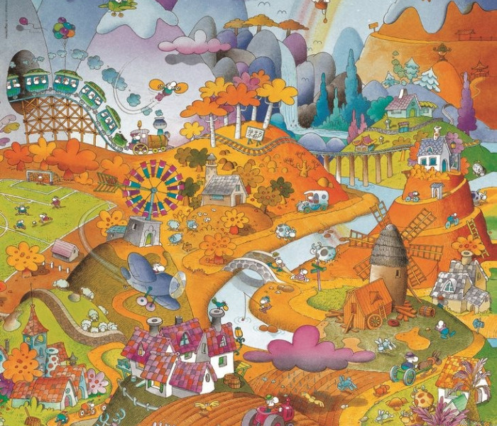 Puzzle - Heye - Idilă lângă câmp