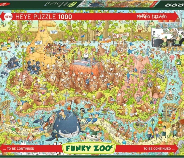Puzzle - Heye - Grădina Zoologică - Expoziție australiană