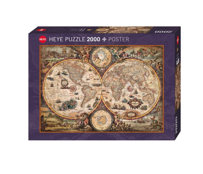 Puzzle - Heye - Harta veche a lumii